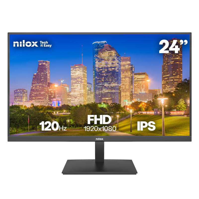 MONITOR 24 IPS 120 HZ HDMI Y DP pantalla para PC 61 cm (24) 1920 x 1080 Pixeles Full HD Negro