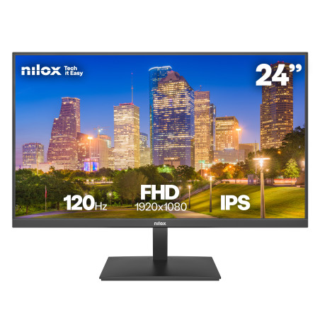 MONITOR 24 IPS 120 HZ HDMI Y DP pantalla para PC 61 cm (24) 1920 x 1080 Pixeles Full HD Negro