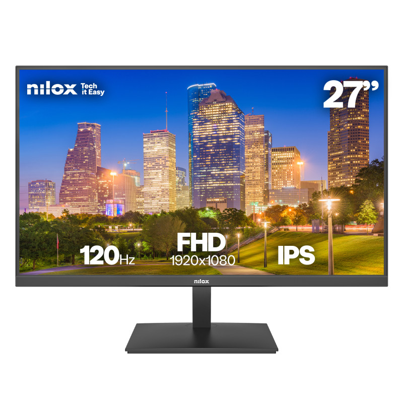 MONITOR 27 IPS 120 HZ HDMI Y DP pantalla para PC 68,6 cm (27) 1920 x 1080 Pixeles Full HD LCD Negro