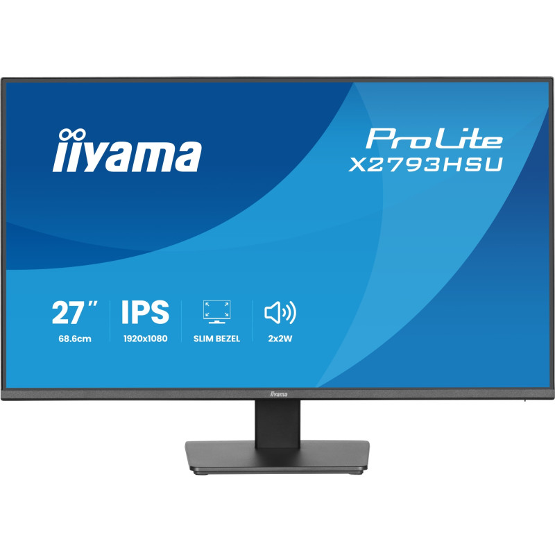 ProLite X2793HSU-B1 pantalla para PC 68,6 cm (27) 1920 x 1080 Pixeles Full HD LED Negro