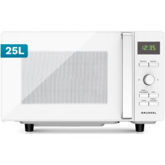 Microondas Grunkel MWD25FLAT, 25L, Grill