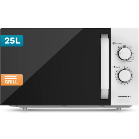 Microondas Grunkel MWG25GRILL, 25L, Grill
