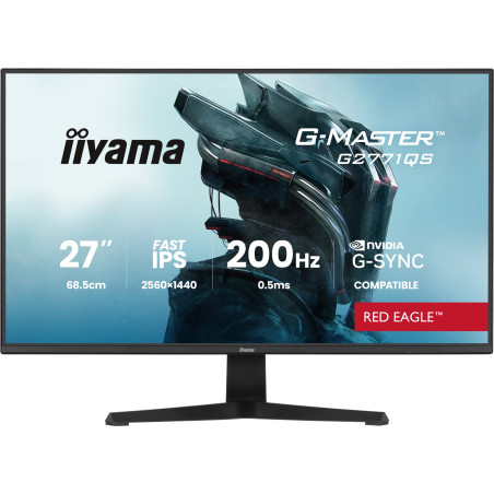 G-MASTER G2771QS-B1 pantalla para PC 68,6 cm (27) 2560 x 1440 Pixeles Wide Quad HD Negro
