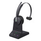 WH64 Mono UC Auriculares Inalámbrico Diadema Oficina/Centro de llamadas USB Tipo C Bluetooth Negro