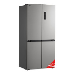 Frigorifico 4P LG GMM41MSBEM, 179x84, E, inox ant
