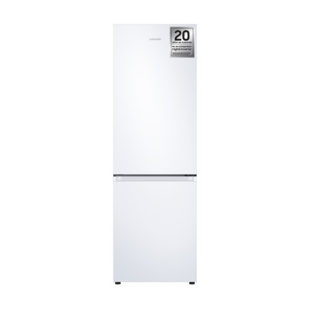 Combi Samsung RB34C600DWWEF, 185x60cm, Blanco, c
