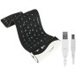 Teclado Flexible Compacto QOOPRO, Impermeable