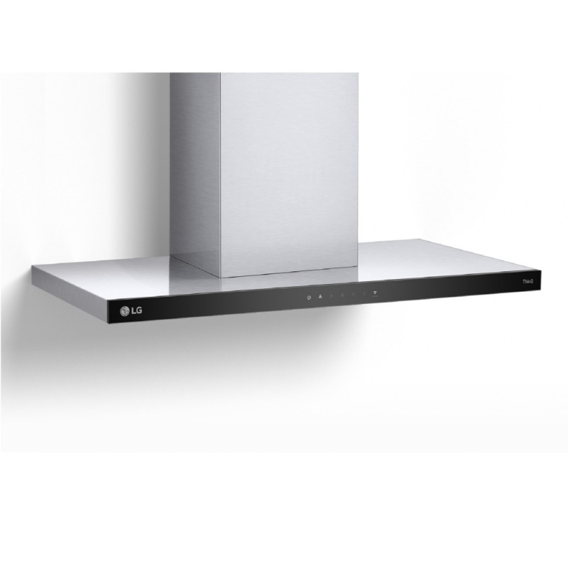 Campana decor. LG HCEZ3626S, 90cm, 800m/h, A, Inox