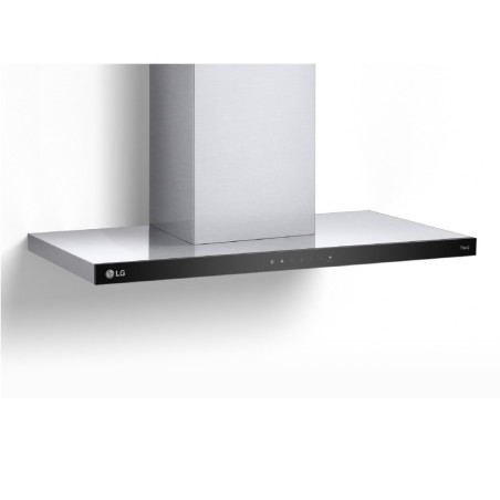 Campana decor. LG HCEZ3626S, 90cm, 800m/h, A, Inox