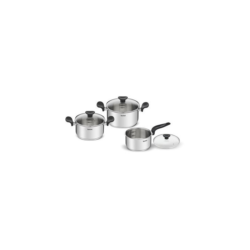 Bateria cocina Tefal E308S674, Olla, cacerola, caz