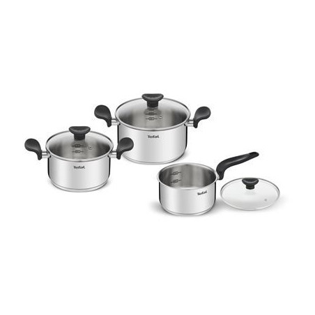 Bateria cocina Tefal E308S674, Olla, cacerola, caz