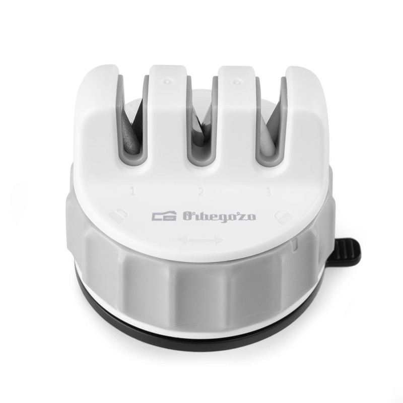 Afilador Orbegozo CU2500, manual 3 etapas