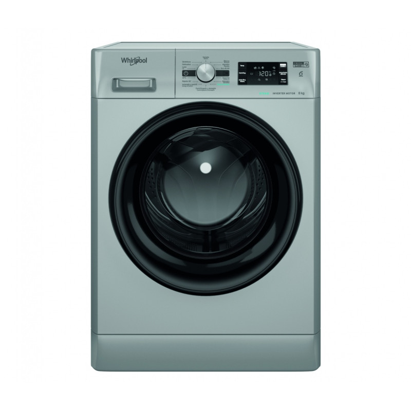 Lavadora Whirlpool FFB8489SBVSPT, 8kg, 1400rpm, A-