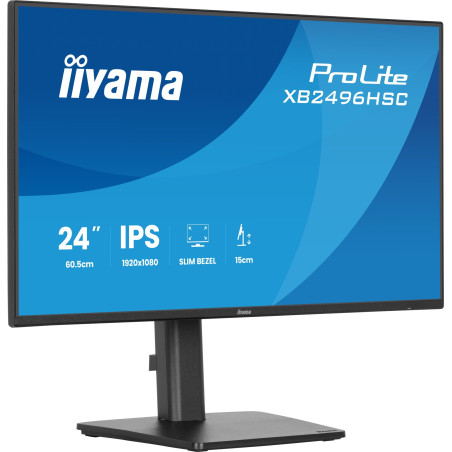 ProLite XB2496HSC-B1 pantalla para PC 60,5 cm (23.8) 1920 x 1080 Pixeles Full HD LED Negro