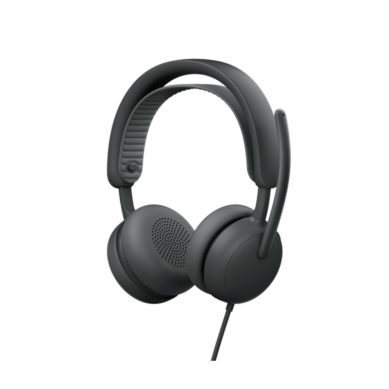 Zone Wired 2: auriculares con cancelación de ruido y tecnología híbrida adaptativa ANC, USB-C con adaptador USB-A, Grafito