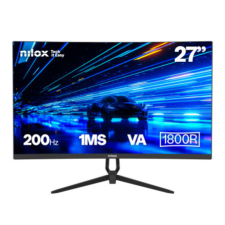NXM27CRV2001 pantalla para PC 68,6 cm (27) 1920 x 1080 Pixeles Full HD LED Negro