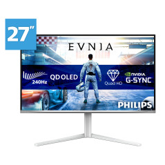 Evnia 6000 27M2N6501L/00 pantalla para PC 67,3 cm (26.5) 2560 x 1440 Pixeles Quad HD QD-OLED Blanco