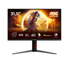 G4 U32G4U pantalla para PC 80 cm (31.5) 3840 x 2160 Pixeles 4K Ultra HD Negro, Rojo
