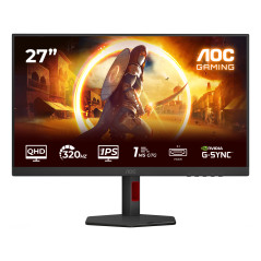 G4 Q27G4SRU pantalla para PC 68,6 cm (27) 2560 x 1440 Pixeles Quad HD LED Negro, Rojo