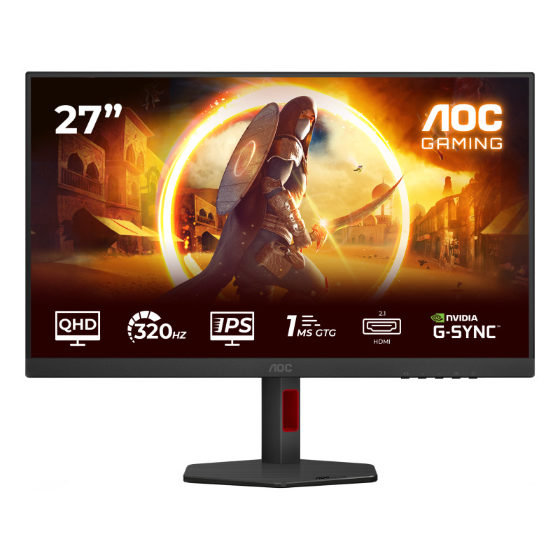 G4 Q27G4SRU pantalla para PC 68,6 cm (27) 2560 x 1440 Pixeles Quad HD LED Negro, Rojo