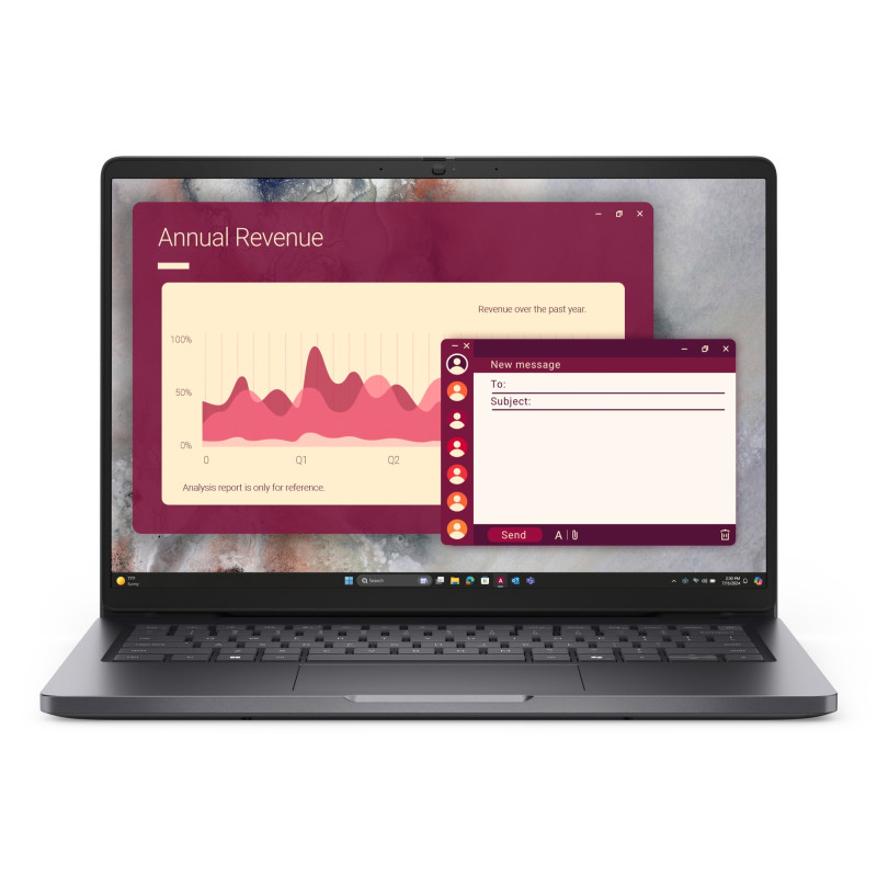 Pro 14 PC14250 Intel Core Ultra 5 225U Portátil 35,6 cm (14) Full HD+ 16 GB DDR5-SDRAM 512 GB SSD Wi-Fi 6E (802.11ax) Windows 11 Pro Español Gris