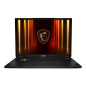 Stealth 18 HX AI A2XWIG-078ES Intel Core Ultra 9 275HX Portátil 45,7 cm (18) Quad HD+ 32 GB DDR5-SDRAM 2 TB SSD NVIDIA GeForce RTX 5080 Wi-Fi 7 (802.11be) Windows 11 Home Negro