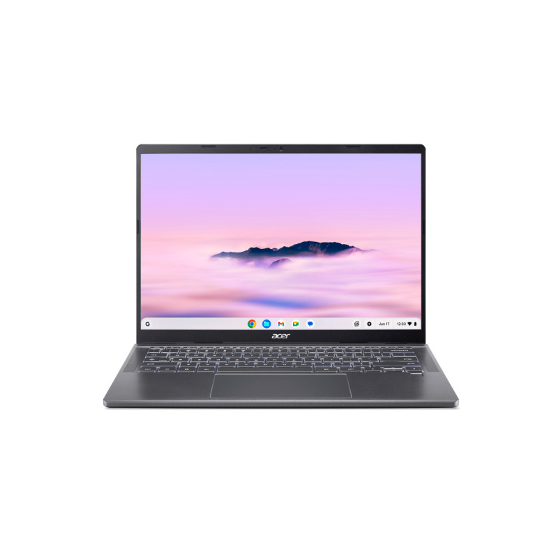 Chromebook CBE794-1-71DZ Intel Core Ultra 7 155U 35,6 cm (14) WUXGA 16 GB LPDDR5x-SDRAM 512 GB SSD Wi-Fi 7 (802.11be) ChromeOS Gris