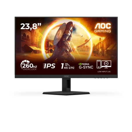 G4 24G4ZRE pantalla para PC 60,5 cm (23.8) 1920 x 1080 Pixeles Full HD LED Negro, Rojo