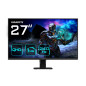 GS27Q X Monitor gaming 27 QHD - 2560 x 1440, 240Hz, 1ms, 300 cd/m², FreeSync Premium Pro, HDR Ready, HDMI 2.0, DisplayPort 1.4