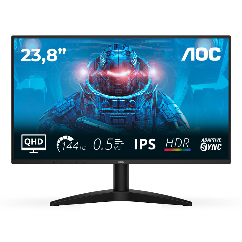 B3 Q24B36X pantalla para PC 60,5 cm (23.8) 2560 x 1440 Pixeles Quad HD LED Negro