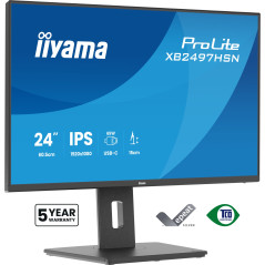 ProLite XB2497HSN-B1 pantalla para PC 60,5 cm (23.8) 1920 x 1080 Pixeles Full HD LED Negro