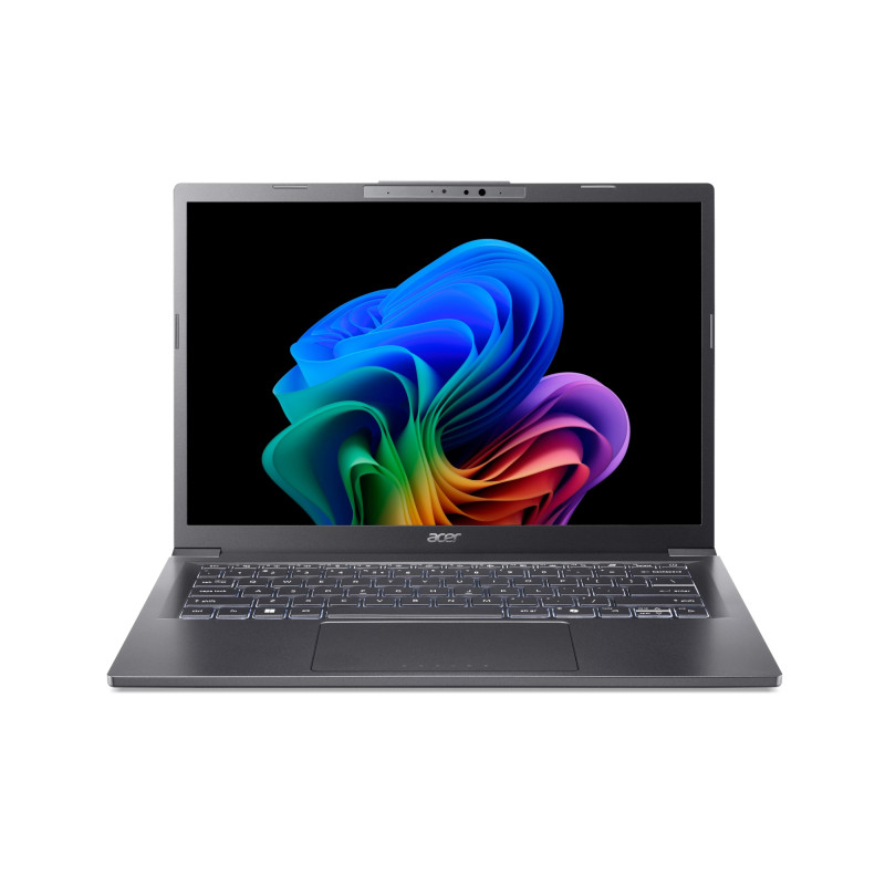 Aspire 14 AI A14-52M-51HA Copilot+ PC Intel Core Ultra 5 226V Portátil 35,6 cm (14) WUXGA 16 GB LPDDR5x-SDRAM 1 TB SSD Wi-Fi 6 (802.11ax) Windows 11 Home Gris