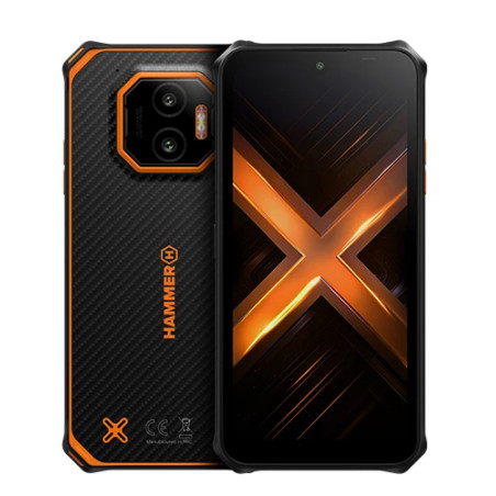 Energy X2 5G 6/128 GB 15,5 cm (6.1) SIM doble Android 15 USB Tipo C 6 GB 5000 mAh Negro, Naranja