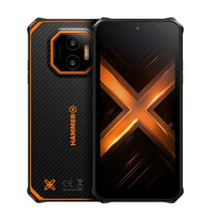 Energy X2 5G 8/256 GB 15,5 cm (6.1) SIM doble Android 15 USB Tipo C 8 GB 5000 mAh Negro, Naranja