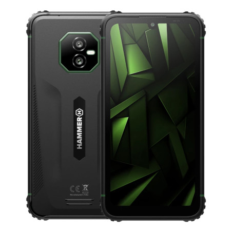 Ranger 8/256 GB 15,2 cm (6) SIM doble Android 15 4G USB Tipo C 8 GB 5000 mAh Negro, Verde