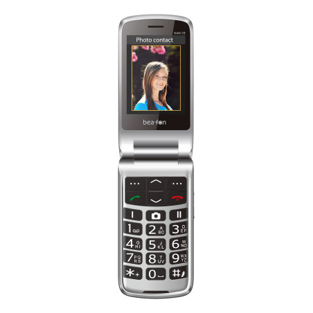 SL645 LTE 7,11 cm (2.8) 120 g Negro, Plata Teléfono para personas mayores