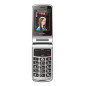 SL645 LTE 7,11 cm (2.8) 120 g Negro, Plata Teléfono para personas mayores