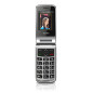 SL645plus LTE 7,11 cm (2.8) 120 g Negro, Plata Teléfono con cámara