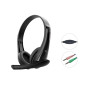 POLONA06B3T auricular y casco Auriculares Alámbrico Diadema Llamadas/Música Negro