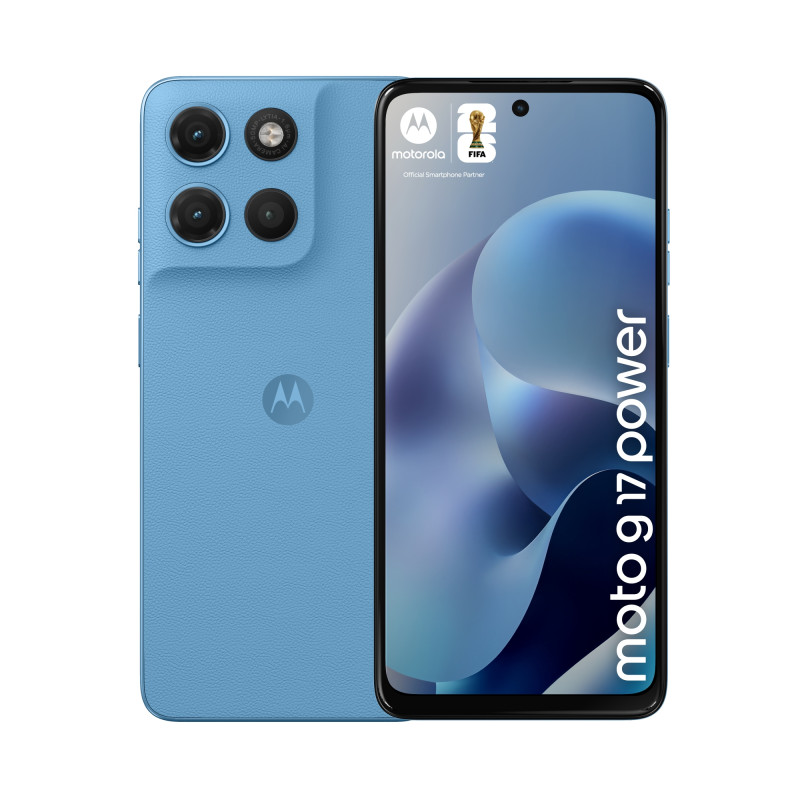 moto g17 power 17,1 cm (6.72) Ranura híbrida Dual SIM Android 15 USB Tipo C 4 GB 256 GB 6000 mAh Azul