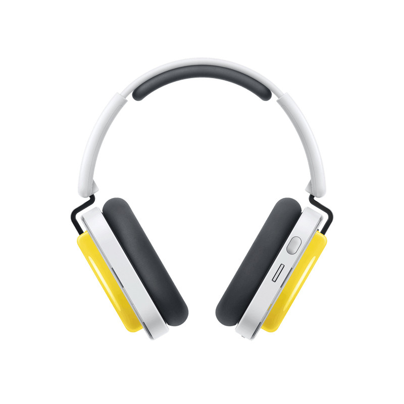 Headphone (a) Auriculares Inalámbrico y alámbrico Diadema Música USB Tipo C Bluetooth Amarillo