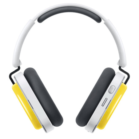 Headphone (a) Auriculares Inalámbrico y alámbrico Diadema Música USB Tipo C Bluetooth Amarillo