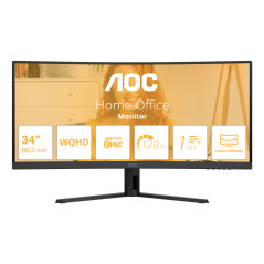 B3 CU34B3E pantalla para PC 86,4 cm (34) 3440 x 1440 Pixeles Wide Quad HD LED Negro