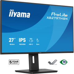 ProLite XB2797HSN-B1 pantalla para PC 68,6 cm (27) 1920 x 1080 Pixeles Full HD LCD Negro