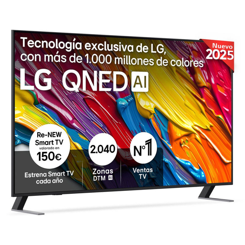 QNED AI 65QNED84A6C 165,1 cm (65) 4K Ultra HD Smart TV Wifi Negro