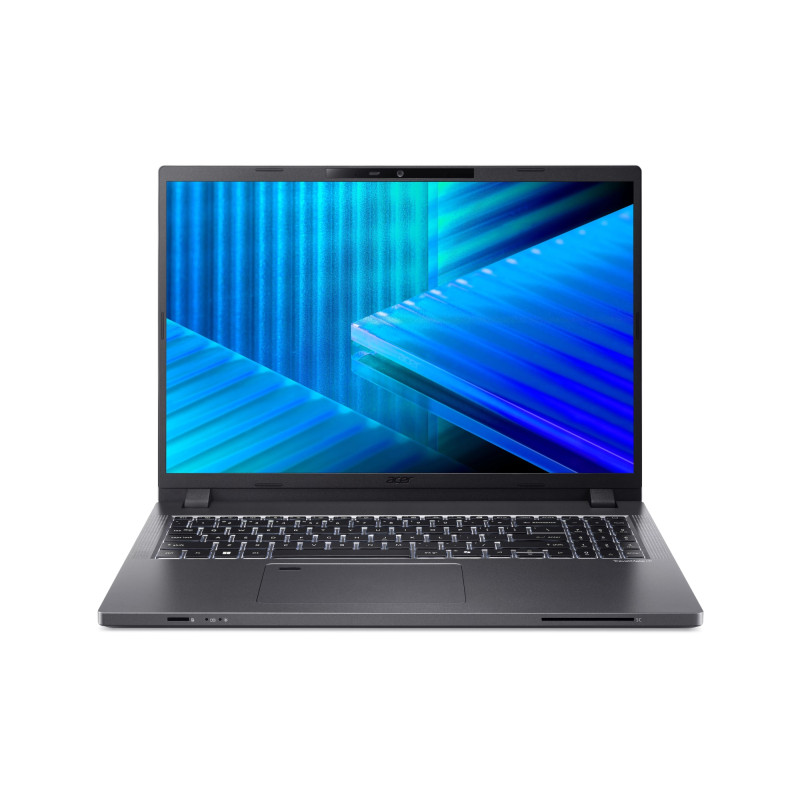TravelMate P2 TMP216-71-G3-TCO-74ZP Intel Core Ultra 7 155H Portátil 40,6 cm (16) WUXGA 16 GB DDR5-SDRAM 1 TB SSD Wi-Fi 6E (802.11ax) Windows 11 Pro Gris