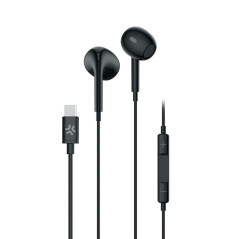 UP1300TYPECBK auricular y casco Auriculares Alámbrico Dentro de oído Llamadas/Música USB Tipo C Negro