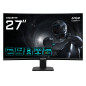 GS27FCA Monitor gaming curvo 27 FHD - 1920 x 1080, 200Hz, 1ms, 250 cd/m², FreeSync Premium, HDR Ready, HDMI 2.0, DisplayPort 1.4