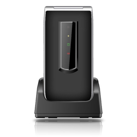 SL495 LTE 6,1 cm (2.4) 86 g Negro, Plata Teléfono básico