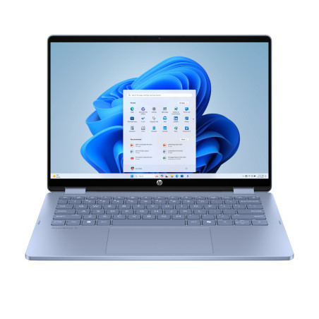 OmniBook 5 Flip 2-in-1 Laptop 14-fp0054ns Intel Core 5 120U 35,6 cm (14) Pantalla táctil 2K 16 GB LPDDR5-SDRAM 1 TB SSD Wi-Fi 6 (802.11ax) Windows 11 Home Azul